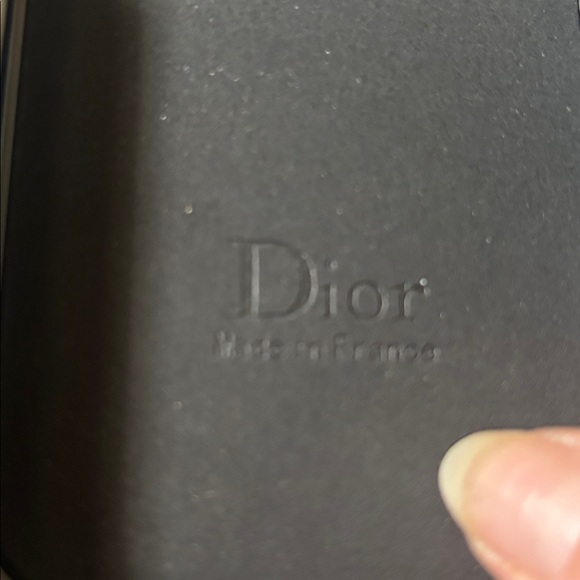 Dior embroidered monogram  Gray Phone Case pro 15 and 16 - Picture 2 of 5